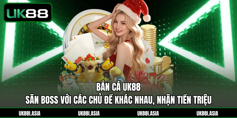 Bắn cá UK88 săn boss với các chủ đề khác nhau
