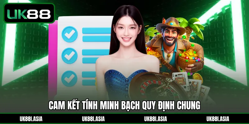 Cam kết tính minh bạch quy định chung 