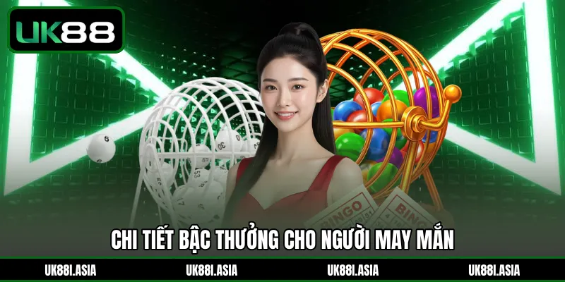 Chi tiết bậc thưởng cho người may mắn 