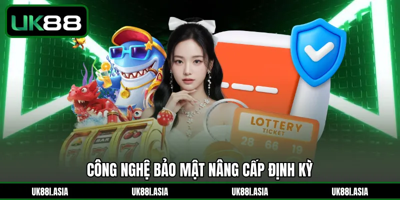 Công nghệ bảo mật nâng cấp định kỳ 
