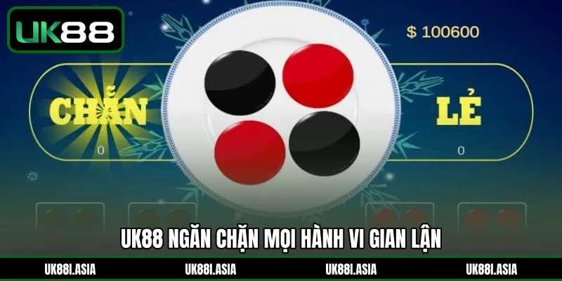 UK88 ngăn chặn mọi hành vi gian lận 